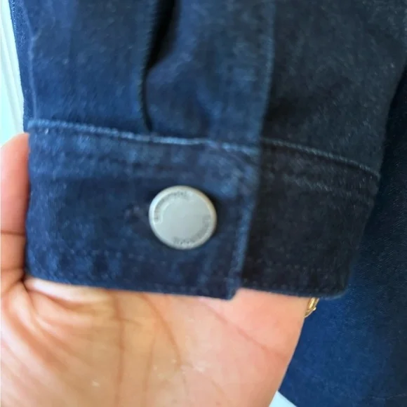 Liverpool ECO line denim Jacket NWT hooded - Picture 5 of 6